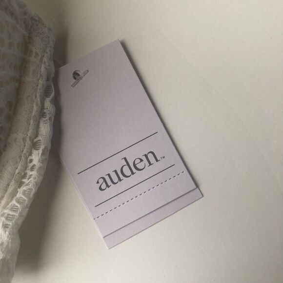 Women  LACE PLUNGE PUSH-UP Bra -Auden White 32DD - Picture 3 of 10